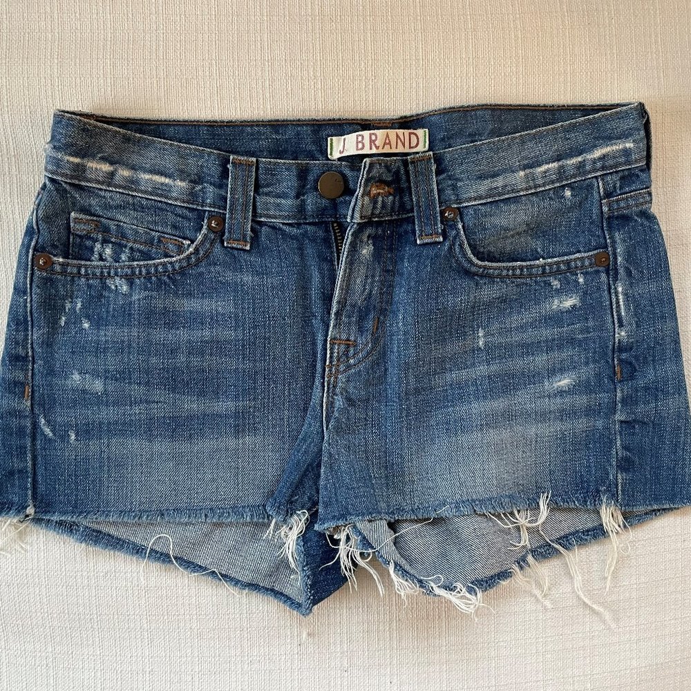 J Brand - LIBRA Denim Jean Cut-Off Shorts - Size 25